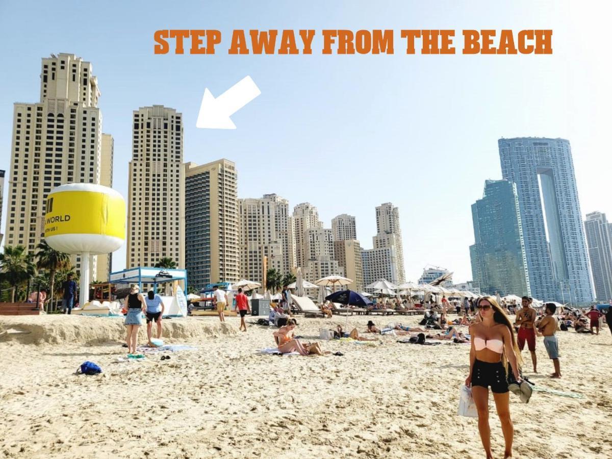 Apartament Beachfront - Large Studio In Jbr Rimal 4 Dubaj Zewnętrze zdjęcie
